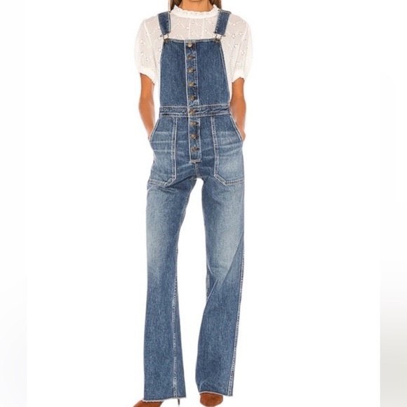 Pants - Citizens of Humanity Faye Button Front Women’s Overalls in Boho Comeback Small